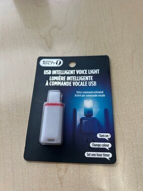 Tech1 USB Intelligent Voice Light - White